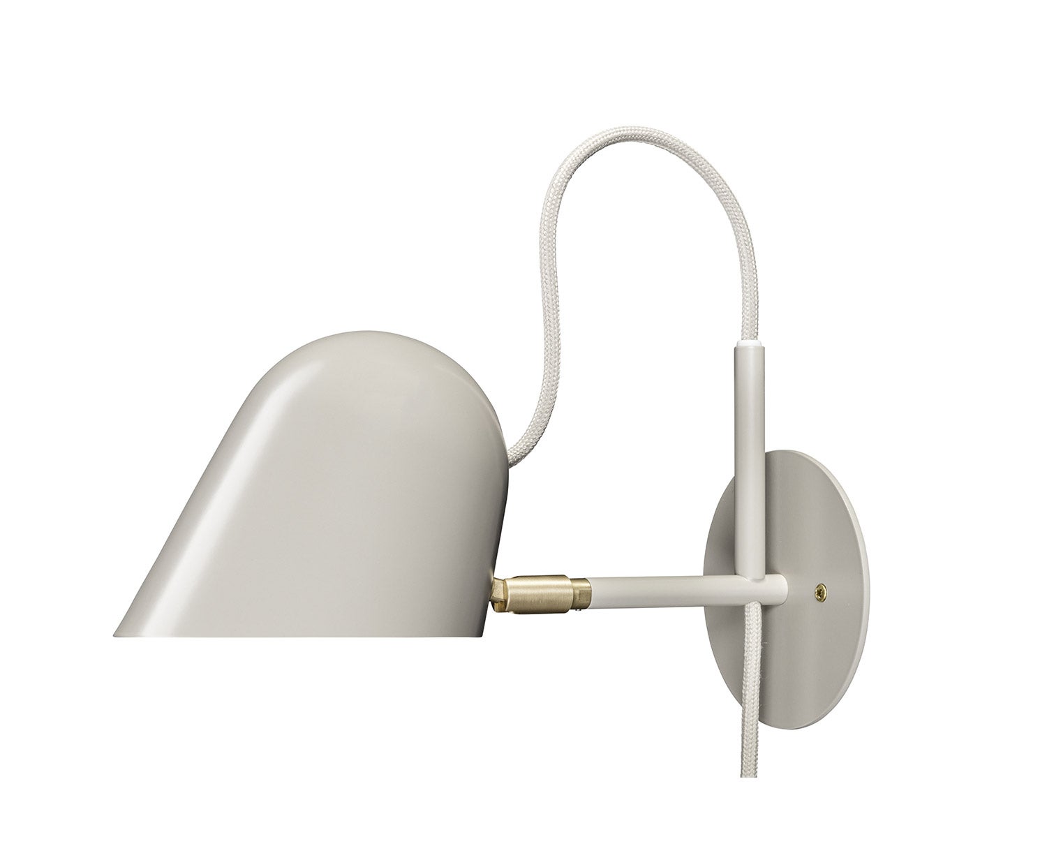  Streck Vägglampa Kabel Varmgrå