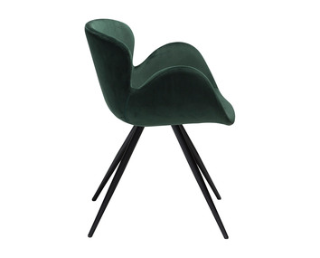 Gaia Stol Emerald Grön Velour
