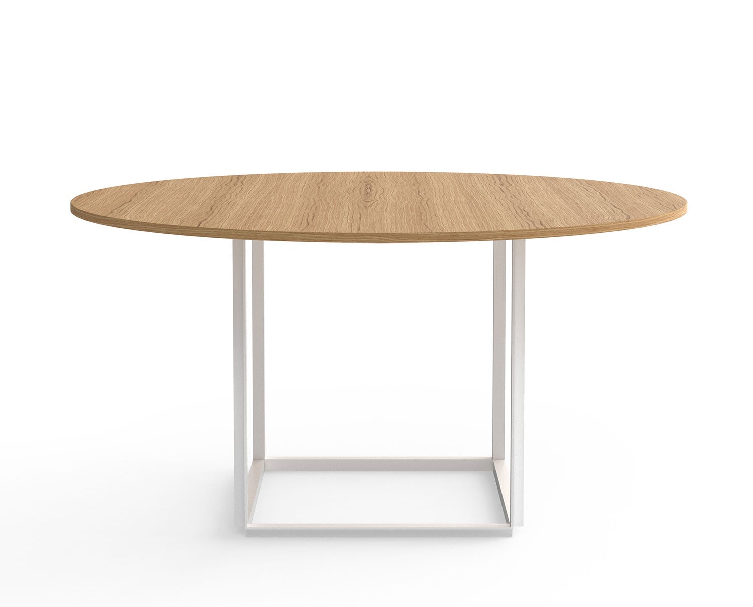 Ø145-Oak_White-Front