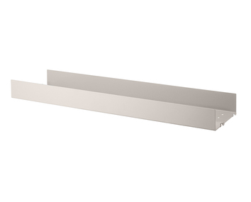 String Metall Hyllplan Hög 78x20 Beige