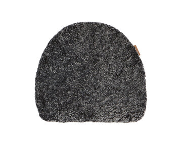 Judith stolsdyna vadderad 34x36 cm i färg svartgrafit från Shepherd