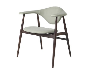 Masculo stol rökt ek, tyg JAB Jabana 1 3002 134