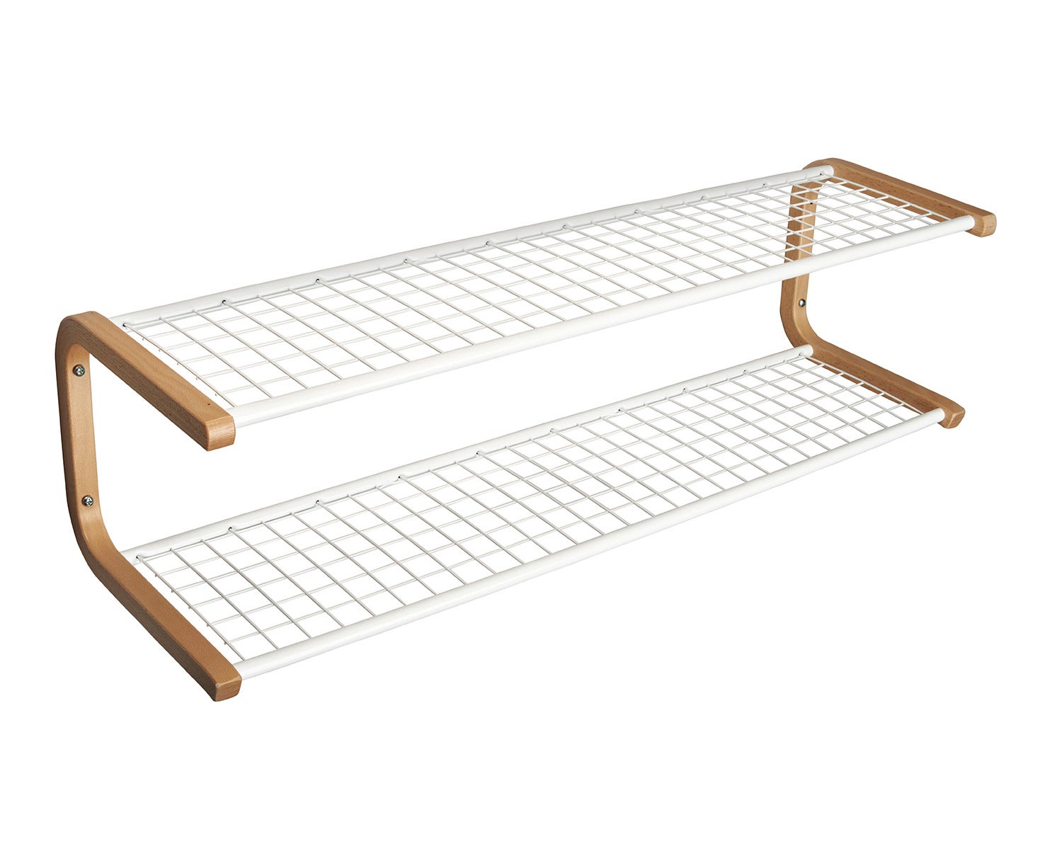 Anna-Skohylla-100CM-Vit-Bok