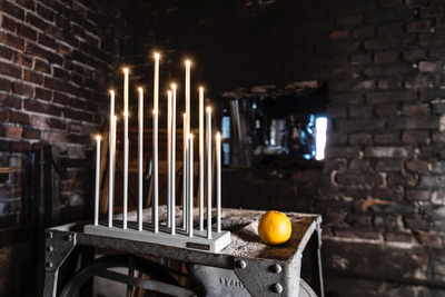 Elflugan ljusstake 