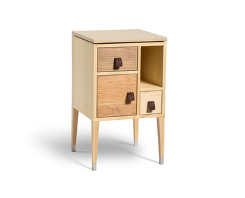 Abisko Sängbord Höga Ben Fanér