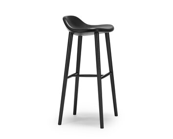 Miss Holly barstol i ek, SH 78 cm, kulör svart 52 | Stolab