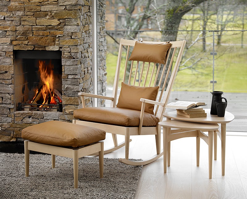 Orust Satsbord Vitpigmenterad Björk