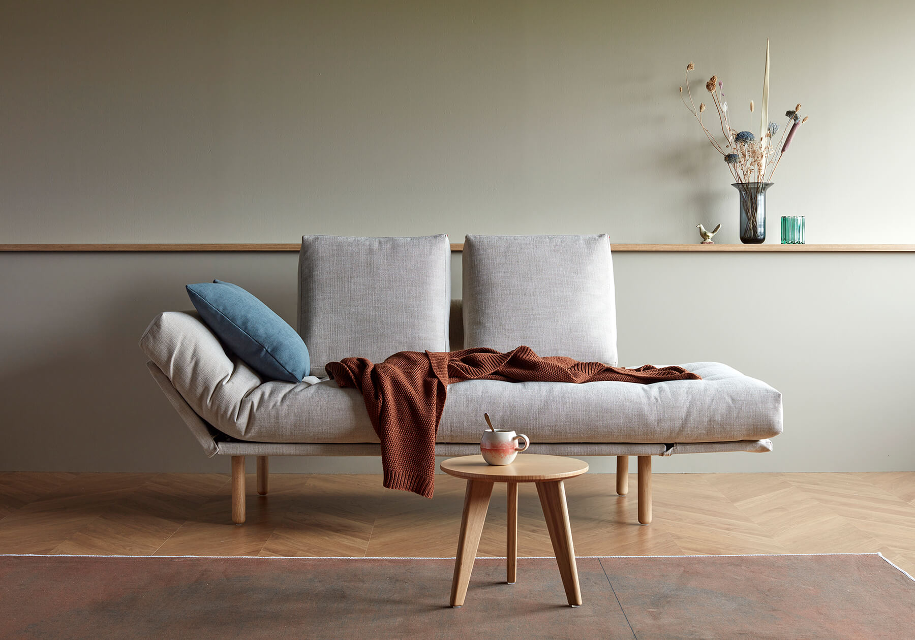 Rollo dagbädd/bäddsoffa - klädsel 586 från Innovation

