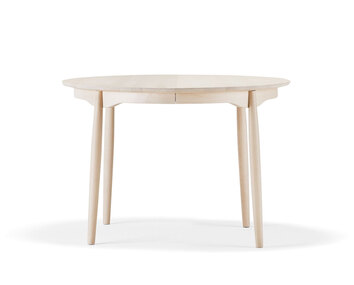 Carl matbord i ljus mattlackad björk, 115 cm | StolAB