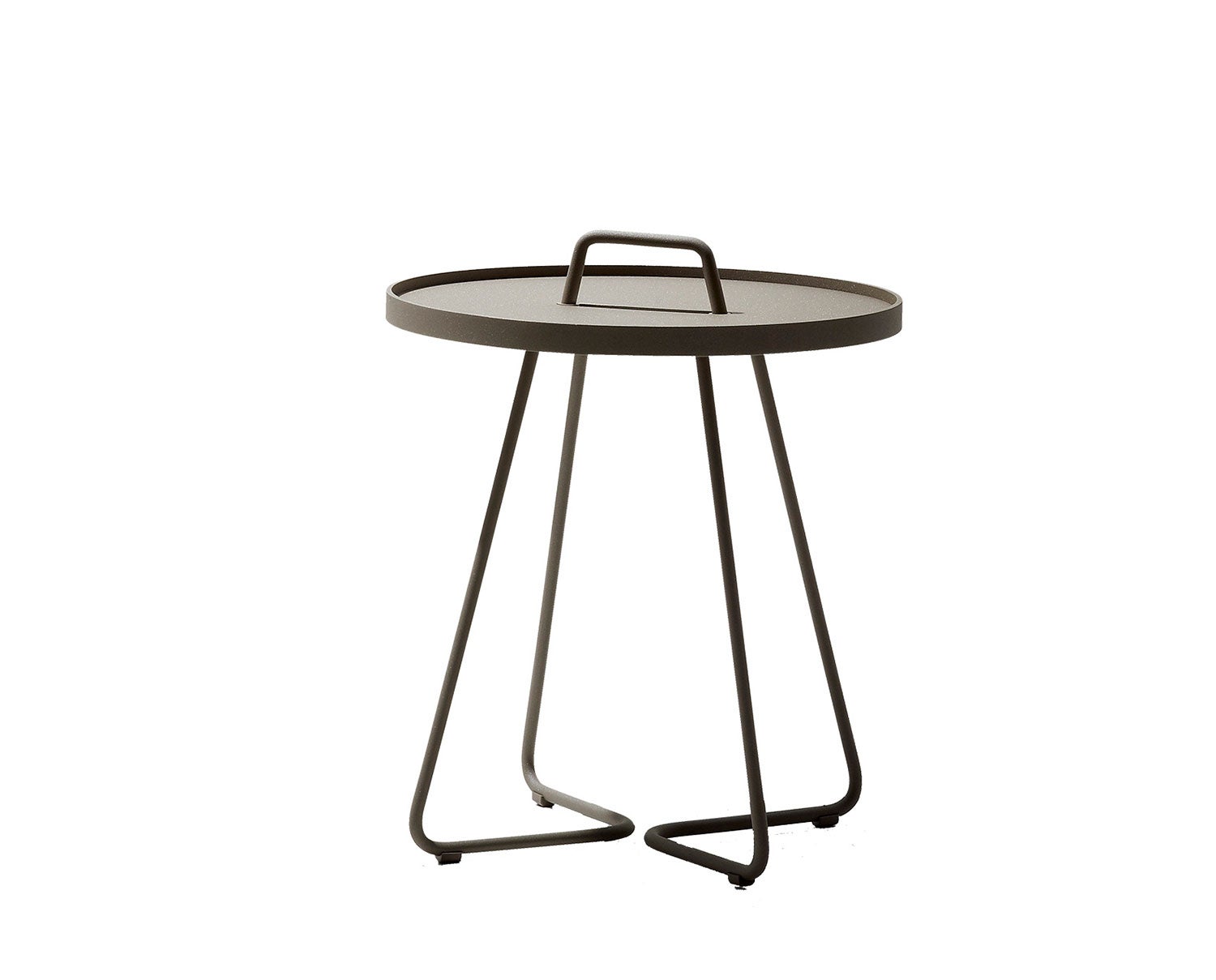 On-the-move Sidobord | Small | Taupe