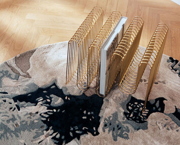 Floreo Matta  och Curva Tidningsställ