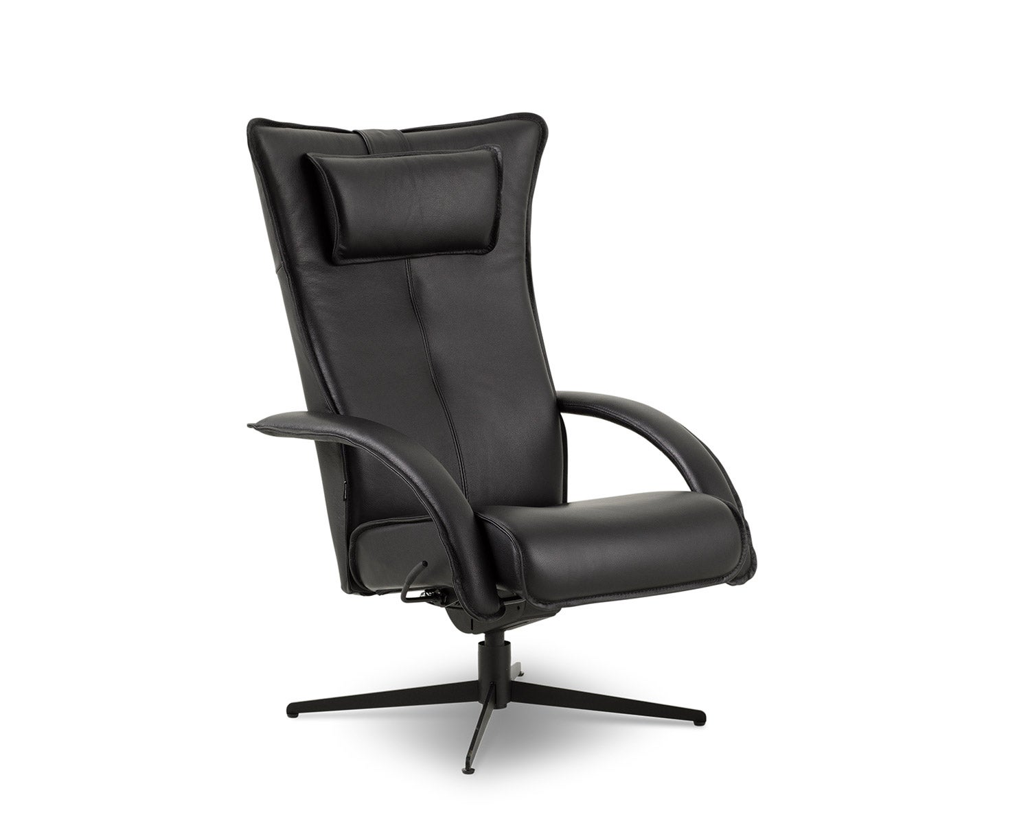 Delta Motion Fåtölj | Original i svart läder