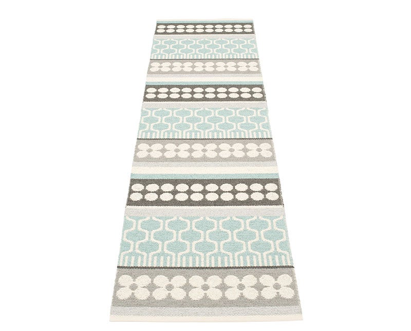 Asta Gångmatta Pale Turquoise