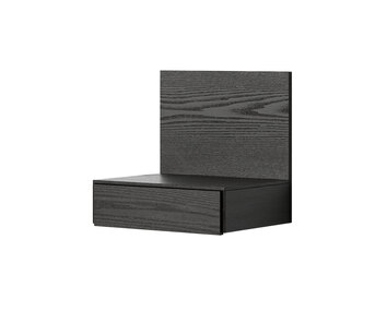 Tana Vägghangt Sängbord Svartbetsad Ek