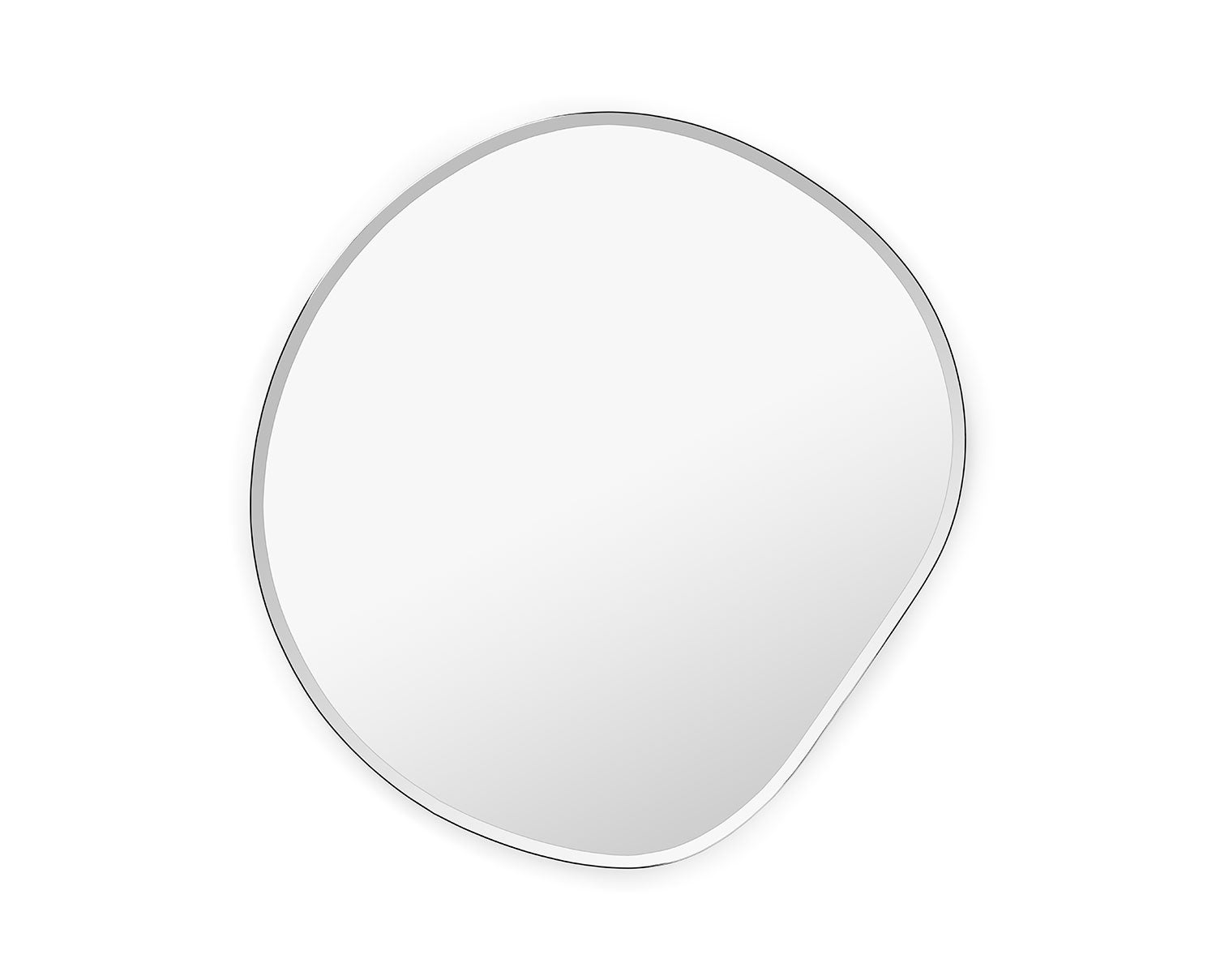 Pond Spegel 87x94 i utförandet Dark Chrome