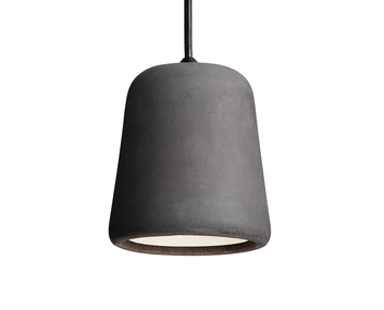 Material Pendellampa Dark Grey Concrete Detalj