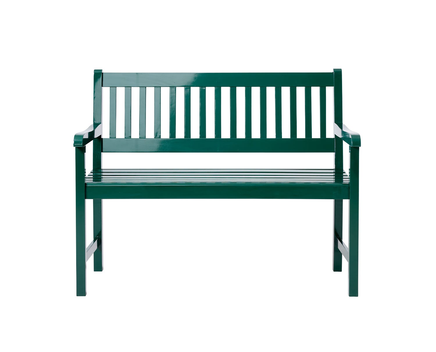 Brighton Bänk Grönmålad Mahogny