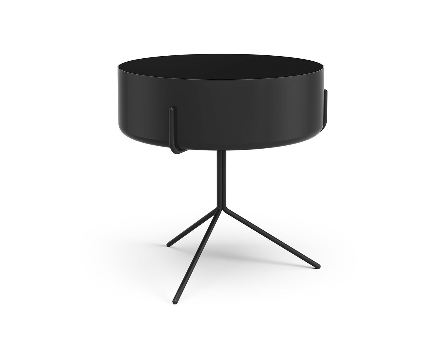 Svart | Höjd: 36 centimeter | Skålhöjd: 13 centimeter