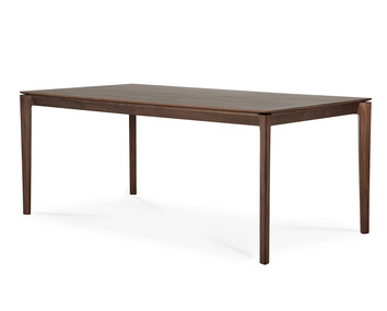 Bok-Matbord-180-Brunlackad-Teak-180x90