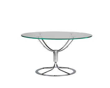 Jetson Bord med skiva i transparant glas