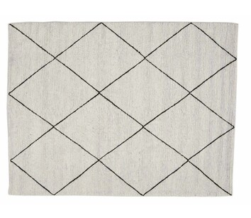 Casablanca Matta Vit / Svart