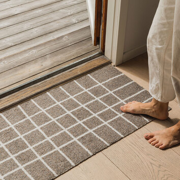 Hand Dörrmatta | Travertine 45x100