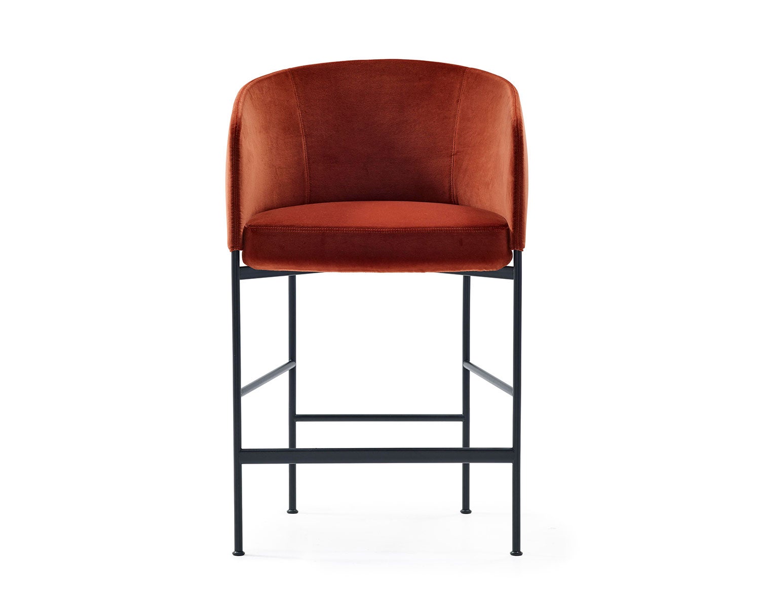 Barstolen Bonnet. Barstolen är klädd i tyget Opera 14.