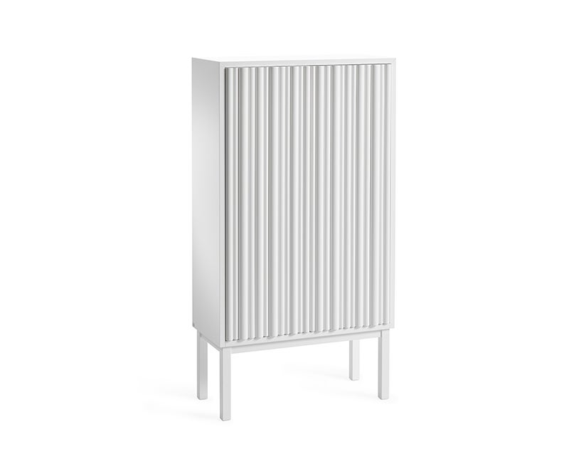 Collect 2013 Skåp Högt Vit / Vit