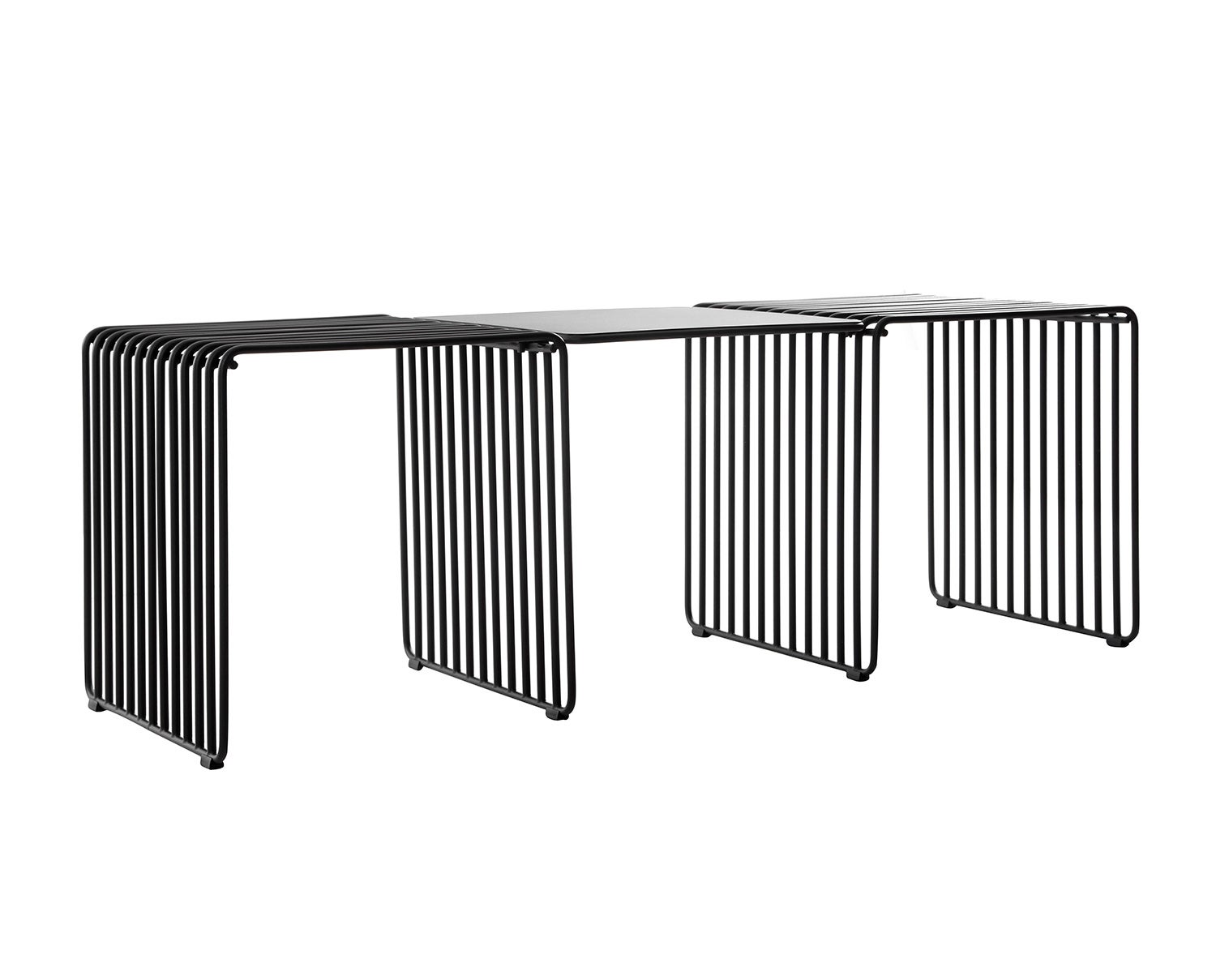 Barr Bänk Svart