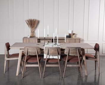 Flex Matbord i rustik, charmig matsalsmiljö