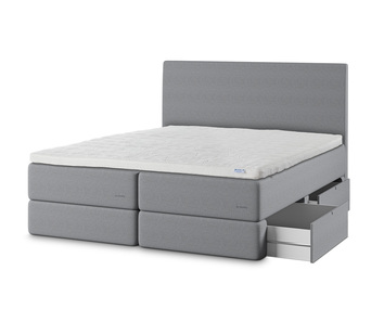 Original Ramsäng med förvaring i tyget ECO Grå