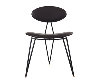 Semper Stol | Svart/ Javabrun