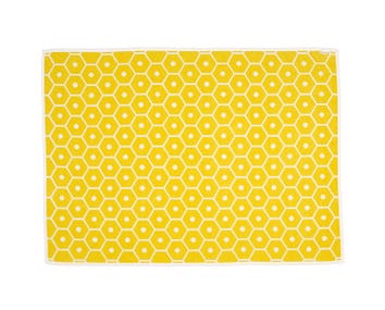 Honey Pläd Lemon