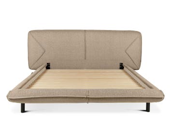 Arrondi Sängram i tyget Giri Sand