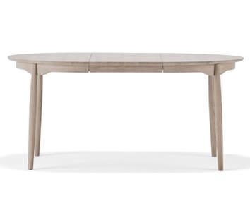 Carl matbord i vitoljad ek, 115+1 | StolAB