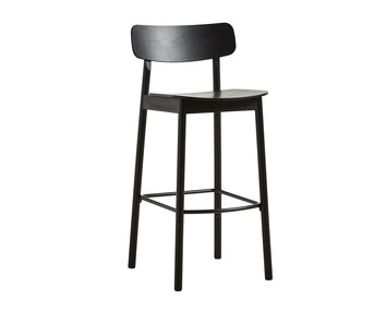 Soma Barstol Sitthöjd 75 Svartmålad Ask