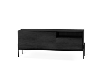 Cane Sideboard | Svartbetsad Ek