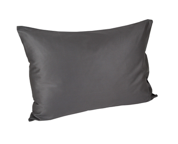 Örngott Ekologisk Satin Mörkgrå