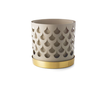 Trio Drop Blomkruka | Stor | Beige