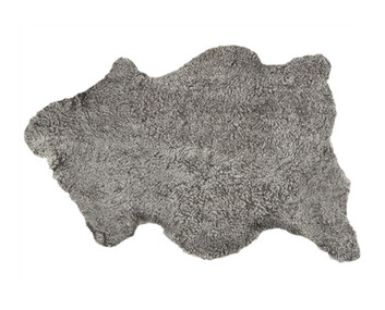 Ella Fårskinn 100x60 Grågrafit
