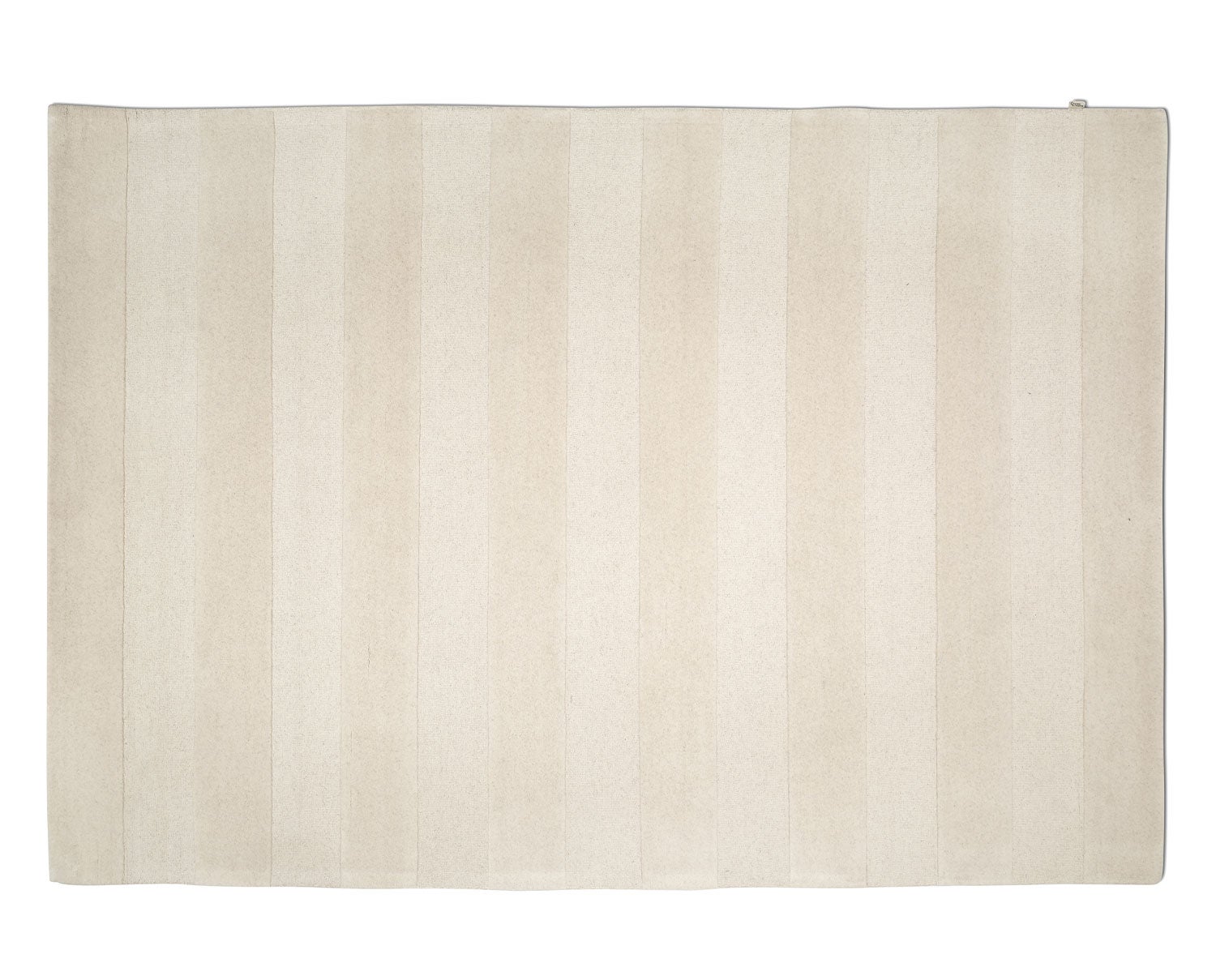 Stripe Boucle Matta i färgen Ivory