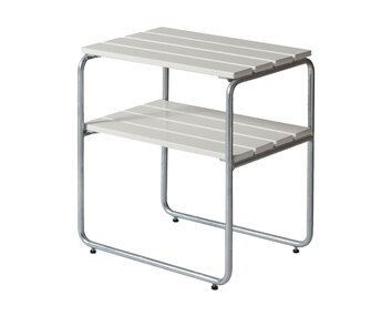 Sidobord L45 Vitlackad Ek Grythyttan