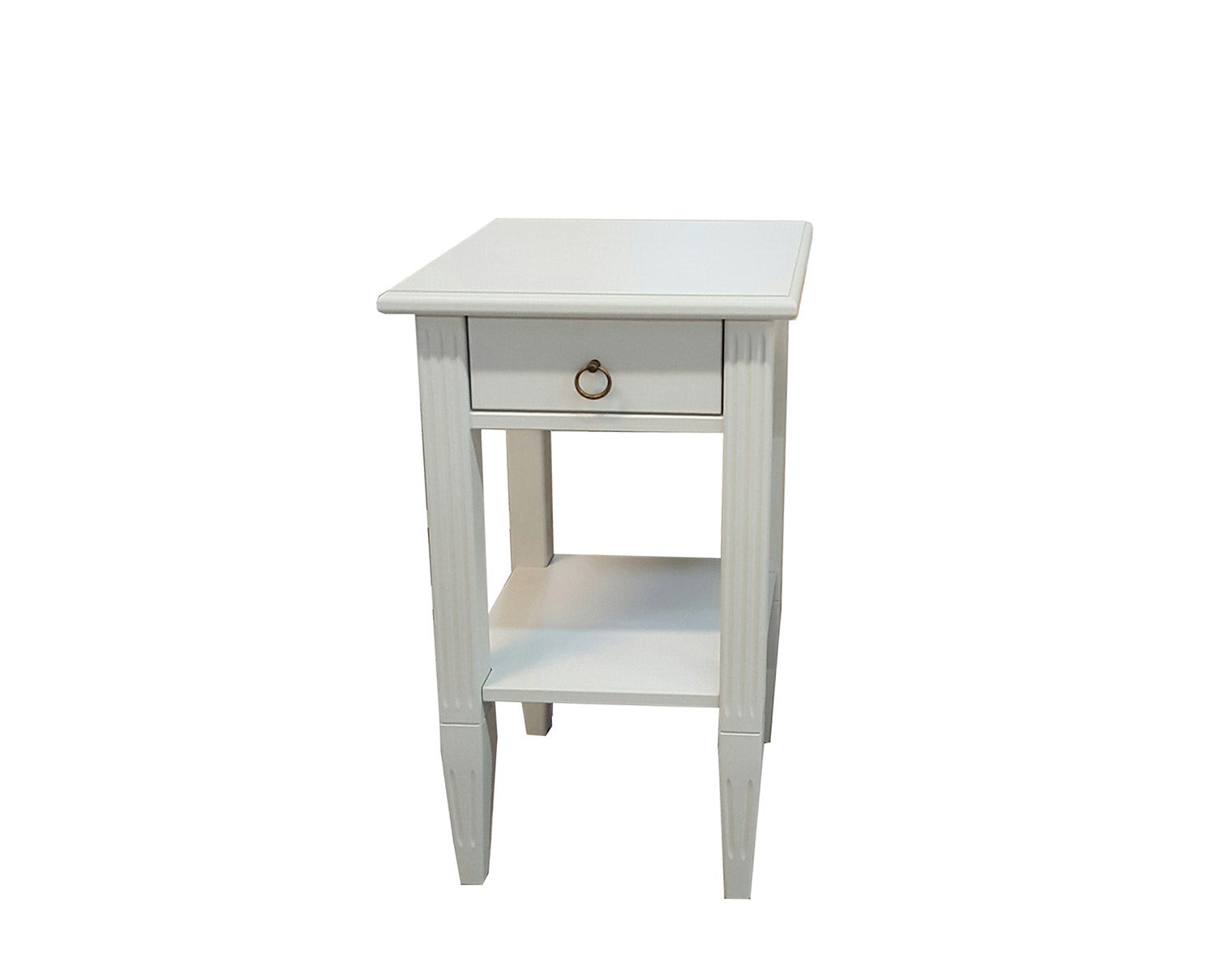 Stockholm Sängbord Medium Whitewash