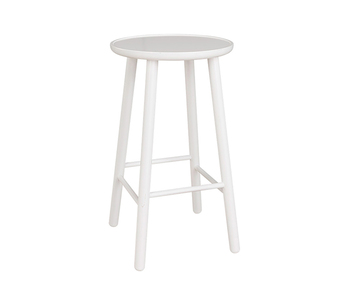 ZigZag Barpall 63 cm Vit