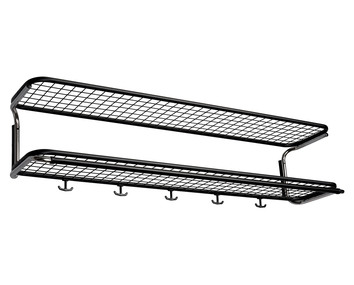 Essem-Classic-Hatthylla-Svart-Krom-120CM
