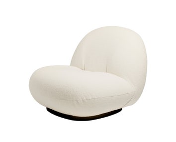 Pacha Loungefåtölj med fast fot, tyg Harp 24