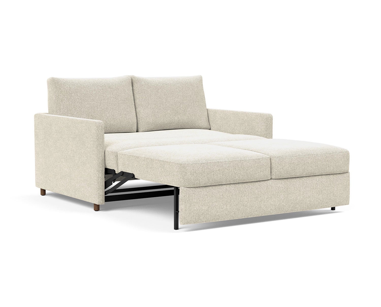 Neah Bäddsoffa 140 med Slim armstöd i tyget 357 Taura Off White