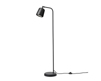 Material Golvlampa Svart Marmor