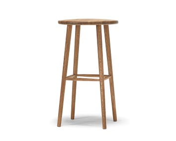 Miss Button Barpall Höjd 78 centimeter Oljad Ek