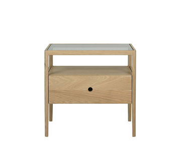 Spindle Sängbord Ek